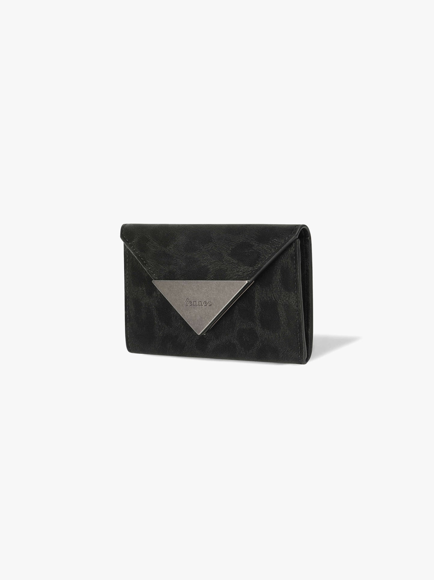 Fennec Triangle Name Pocket - Leopard Black