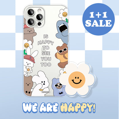 【Set】568 Happy Family (Hard 硬殼) + Acrylic Tok