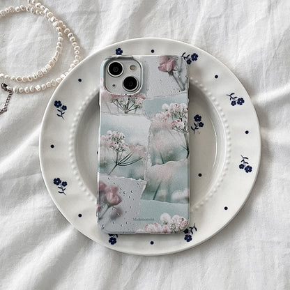 Dreamy Floral Collage Phone Case (Hard/Card Storage)