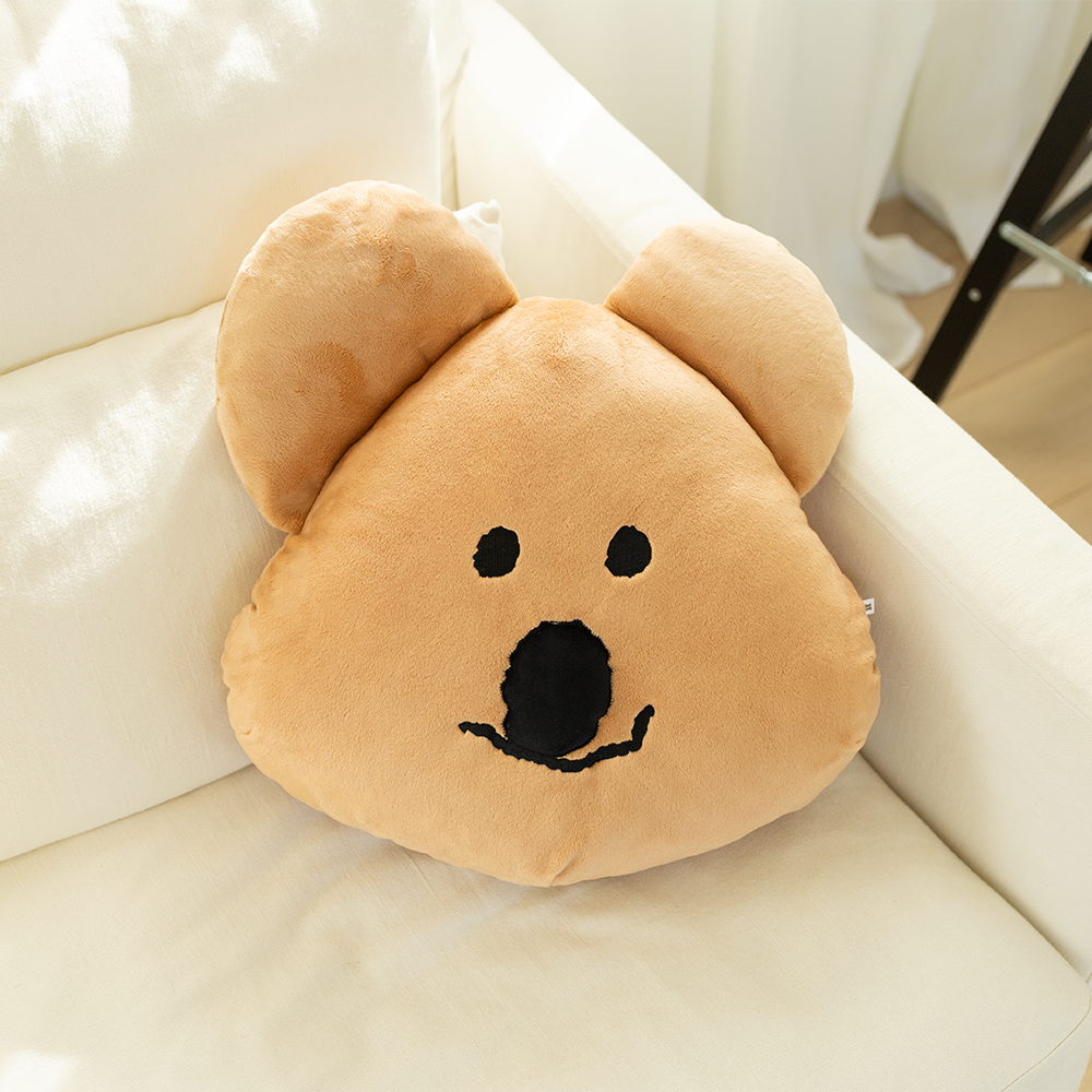 Dinotaeng Fluffy QUOKKA Face Cushion 攬枕