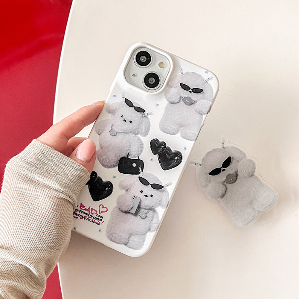 Pattern Bad Puppy Outfits Phone Case (Hard/Card Storage) (2色)