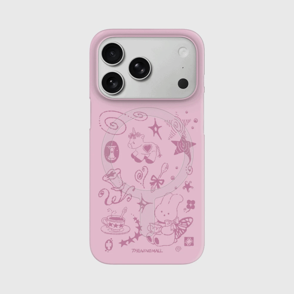 Windys Tea Time Doodle Phone Case (Hard/Card Storage/Magsafe)