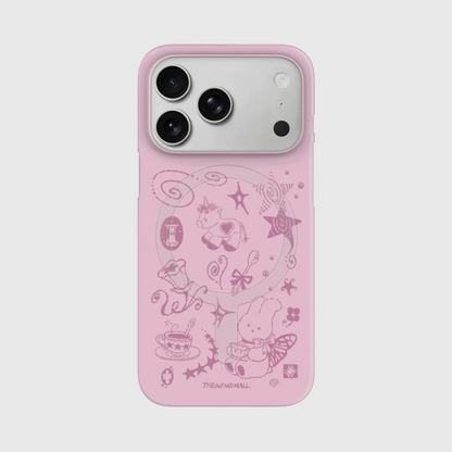 Windys Tea Time Doodle Phone Case (Hard/Card Storage/Magsafe)