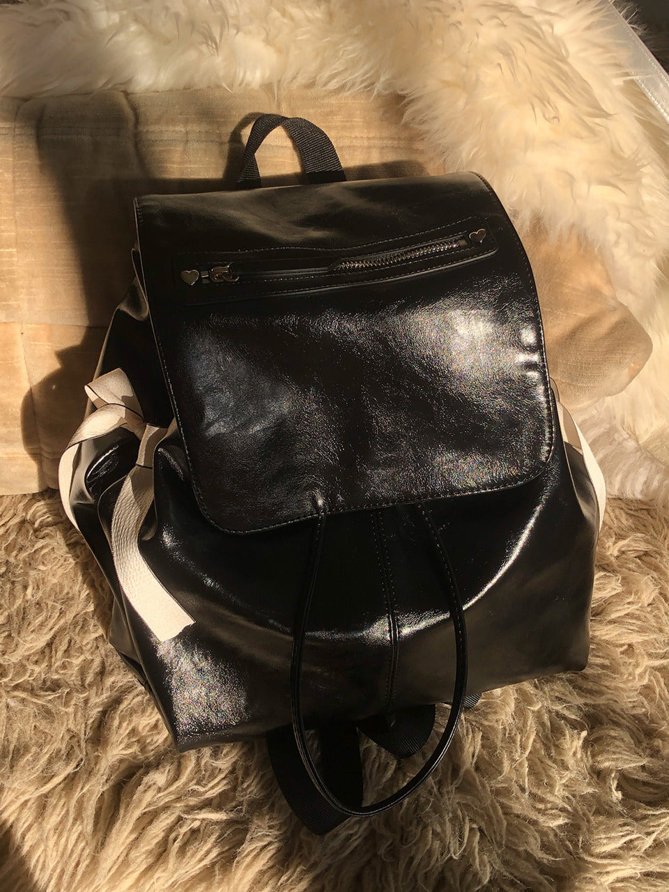 Ovuni Classic Bow Backpack_Black