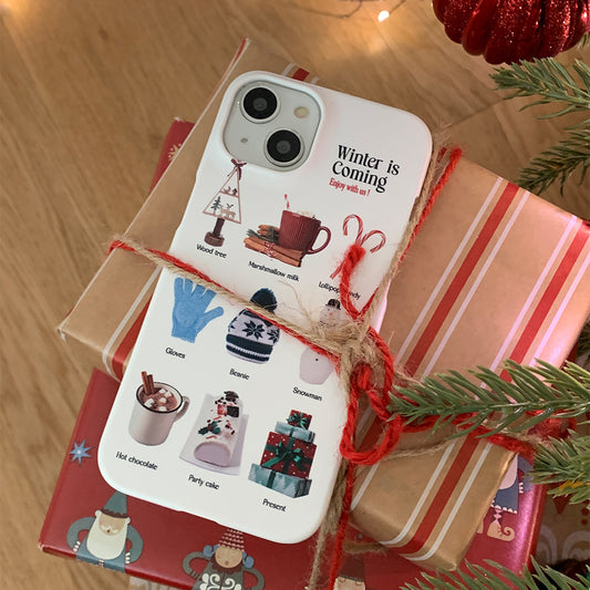 Winter Collection Phone Case (Hard/Card Storage)