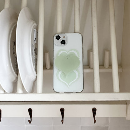 Coloring Green Phone Case (Clear/Tank Clear/Clear card storage)