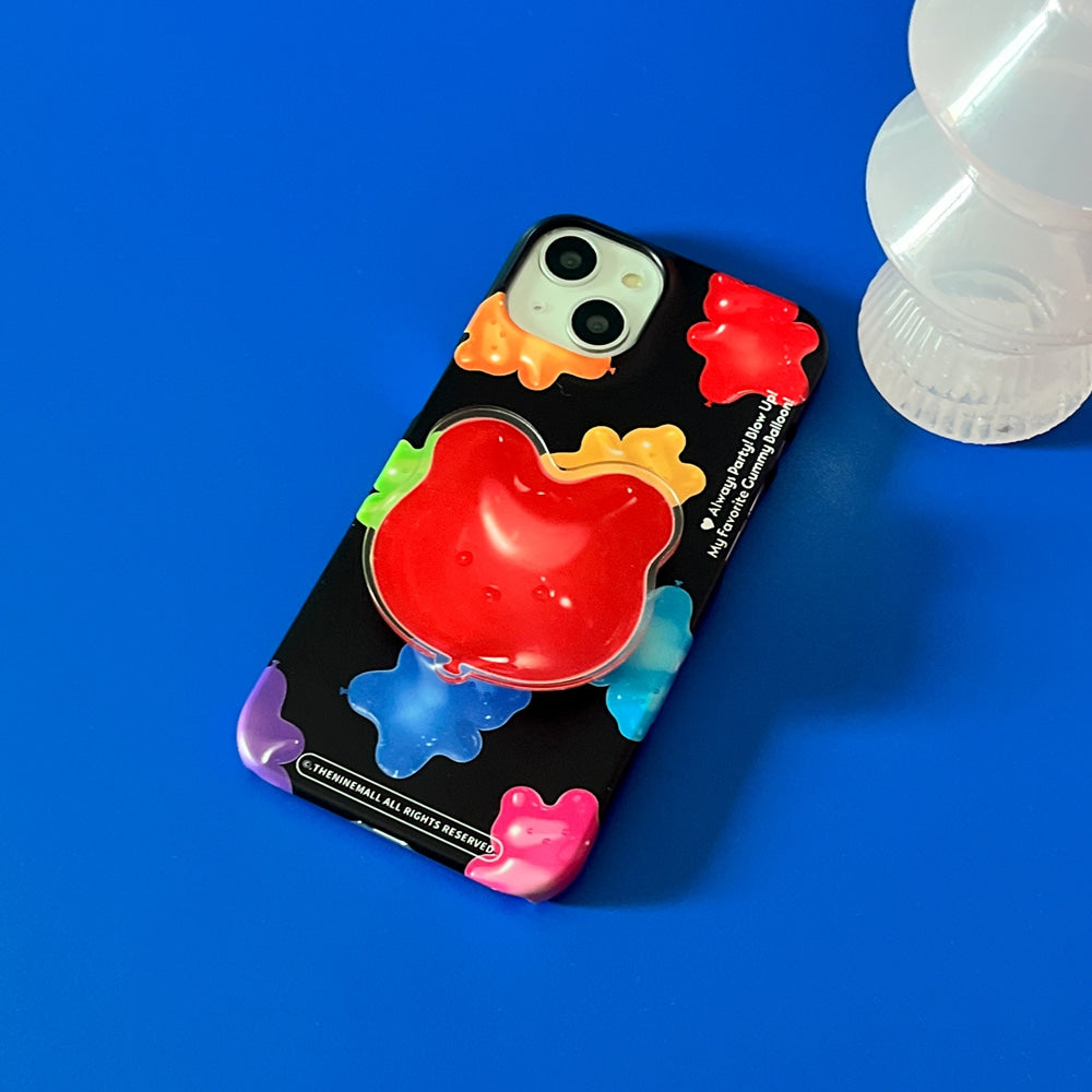 Rainbow Gummy Balloon Phone Case (Hard 普通硬殼) (2色)