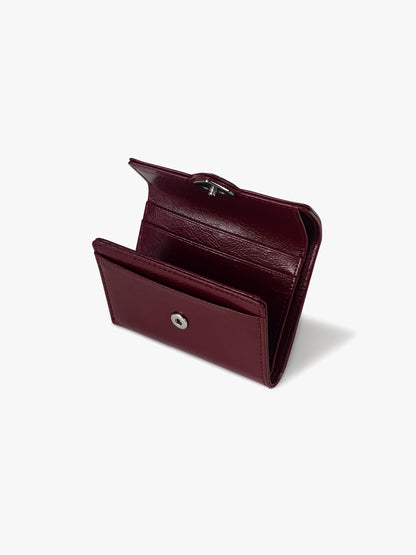Fennec Hearty Flap Wallet - Deep cherry
