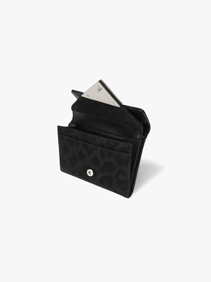 Fennec Triangle Doco Wallet - Leopard Black
