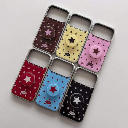 Star Sprinkle Phone Case (Silver bumper)