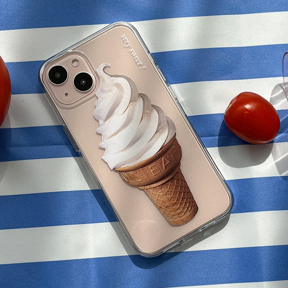 Sweet Ice Cream Phone Case (Clear/Tank 透明/透明Tank款)