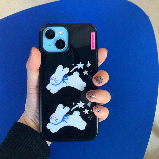 Eppah Bunnies From The Star Case (Epoxy bumper/Glass/Magsafe)