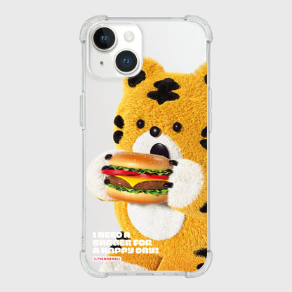 Favorite Hamburger Phone Case (Clear/Tank Clear 透明/透明Tank款)