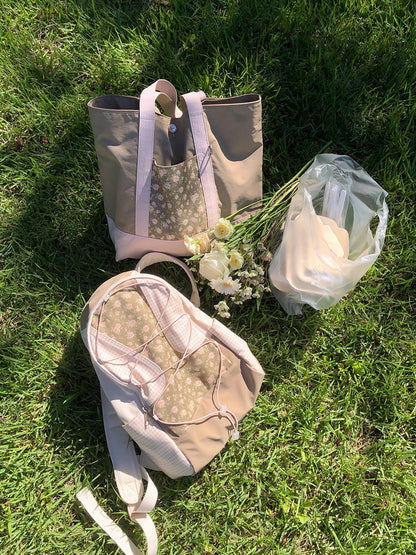 Ovuni Cottage backpack - Vintage Rose