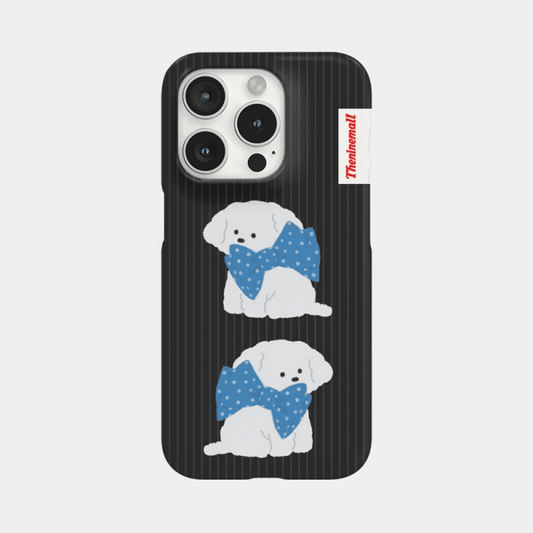 Big Ribbon Ppokku Phone Case (Hard/Card Storage/Magsafe)