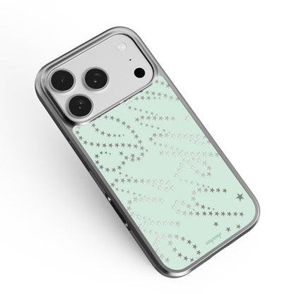 MINT STAR-SILVER (MIRROR BUMPER CASE)