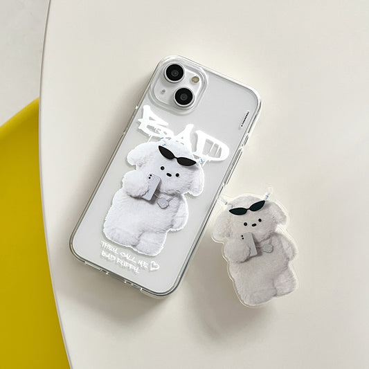 Bad Puppy Outfits Phone Case (Clear/Tank Clear/Clear Card Storage)