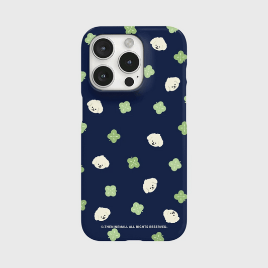 Lucky Puppy Pattern Phone Case (Hard/Card Storage/Magsafe)