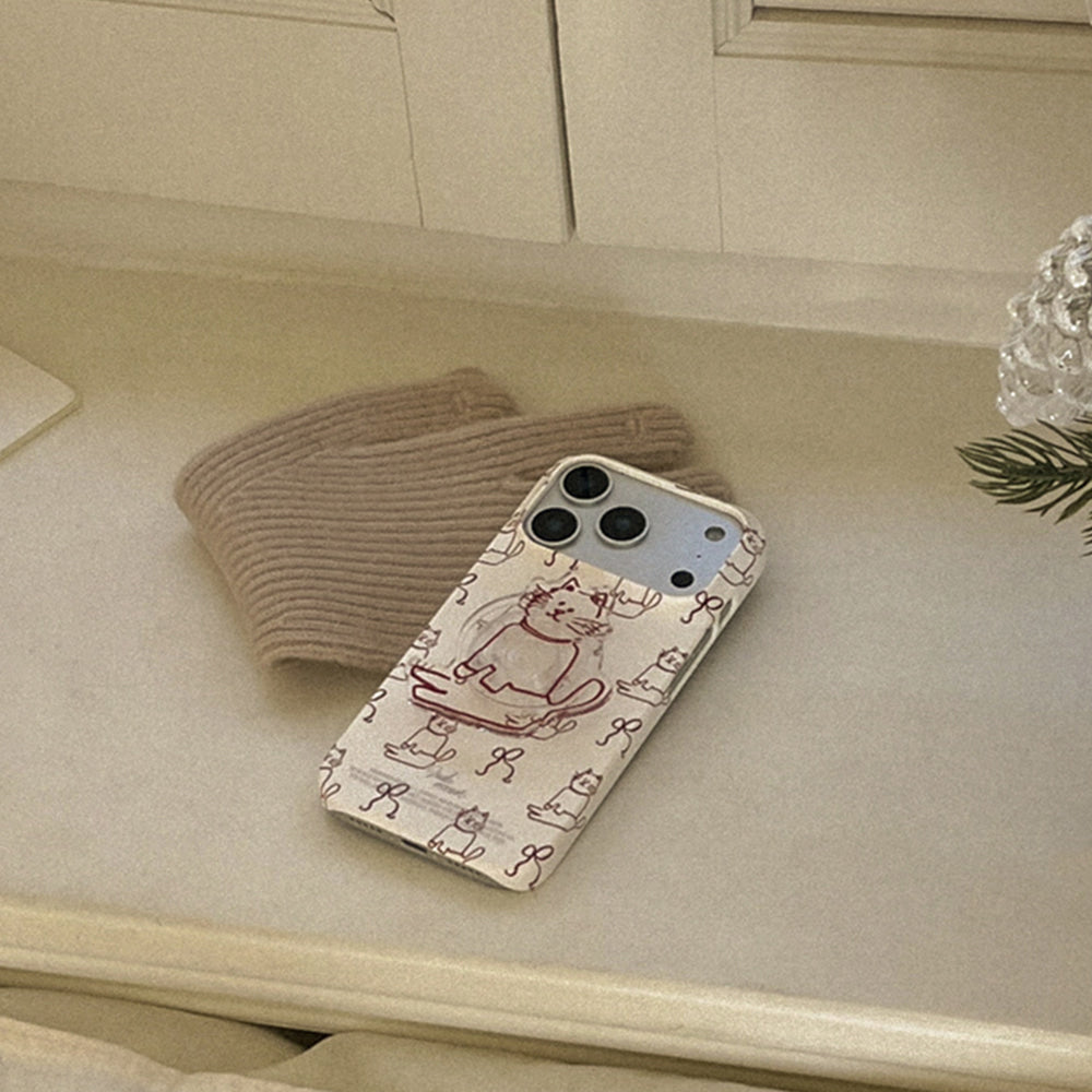 I Like Cat Phone Case (Hard/Card Storage/Magsafe)