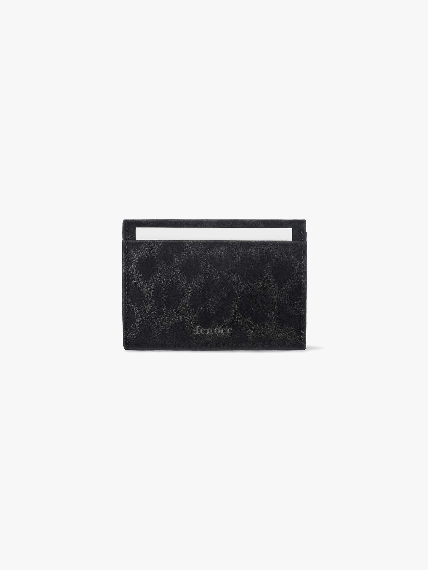Fennec Hearty Flap Wallet - Leopard Black