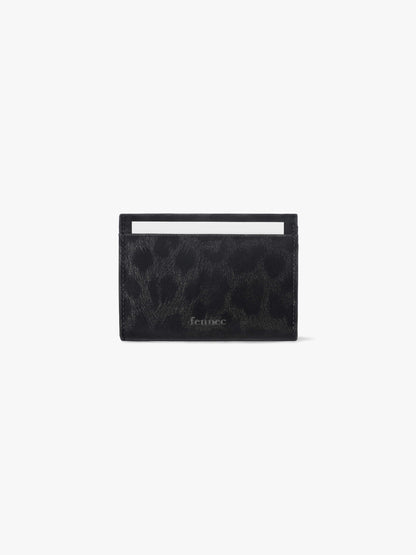 Fennec Hearty Flap Wallet - Leopard Black