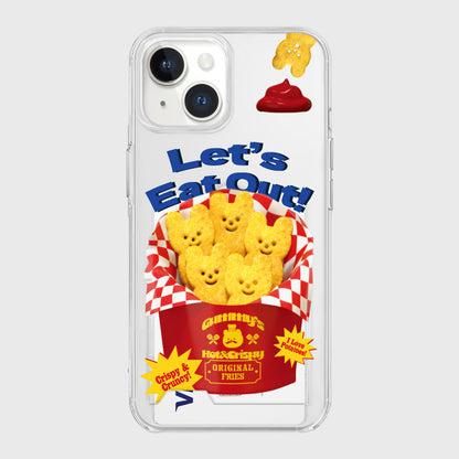 Smile Gummy Fries Phone Case (Clear/Tank Clear/Clear Card Storage)