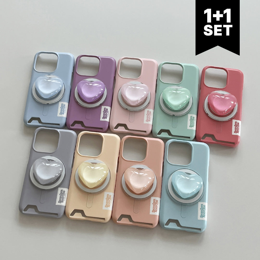 【Set】Pastel Color Label (Magsafe Card Storage) + Magsafe Resin Tok