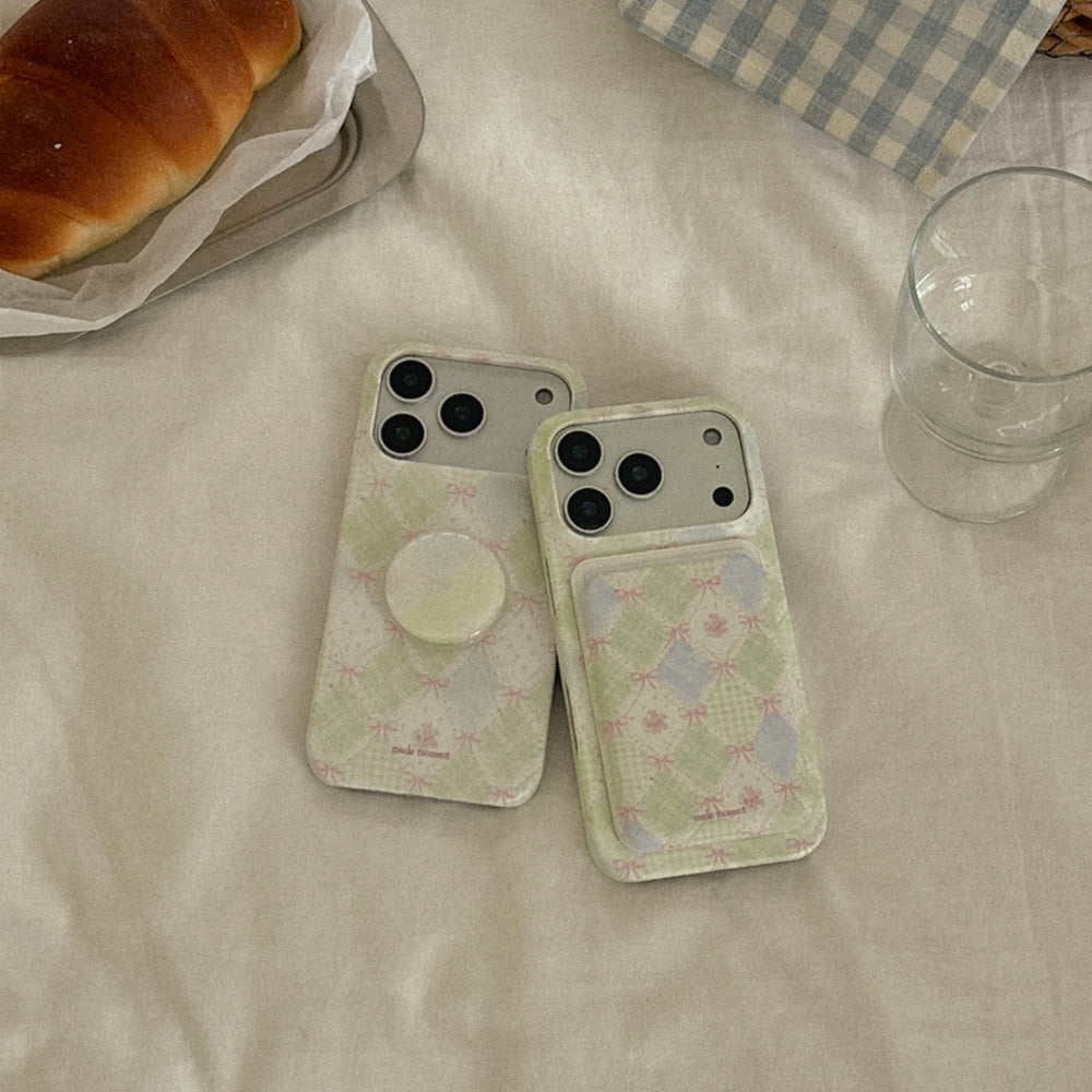 Ribbon Parade Phone Case (Hard/Card Storage/Magsafe)