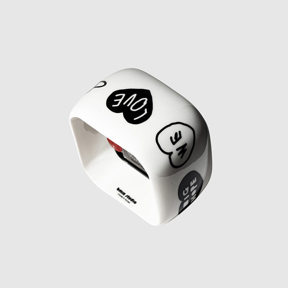 BMIX X INAPSQUARE Cube Clock 02