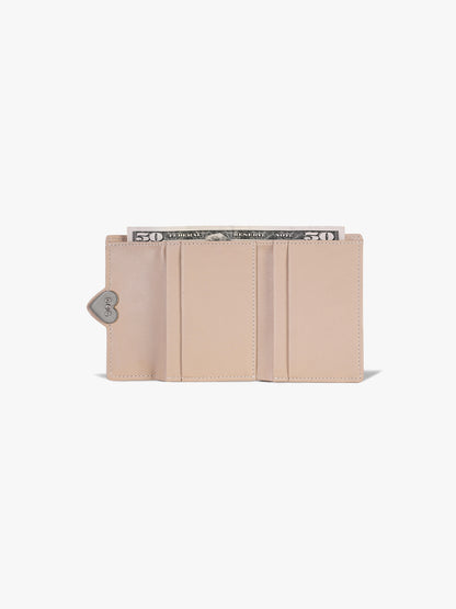 Fennec Hearty Flap Wallet - Leopard Pink