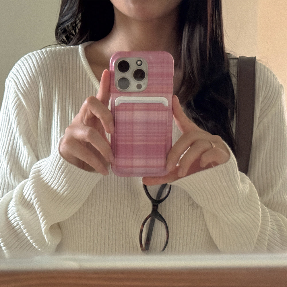 Autumn Check Phone Case (Hard/Card Storage/Magsafe)
