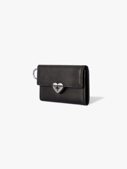 [Exclusive] Fennec Hearty Flap Wallet with O ring - Brown