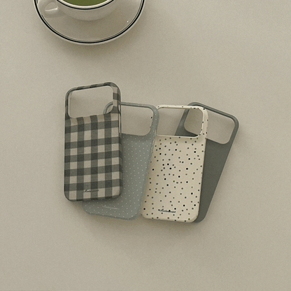 Matcha Mood Phone Case (Hard/Card Storage/Magsafe)