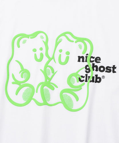 Nice Ghost Club Gummy Bear & Logo Tee (3色)