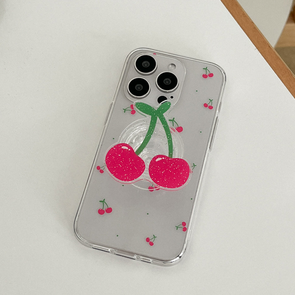 Mini Fruit Pattern Phone Case (Clear/Tank Clear/Clear card storage) (4款)