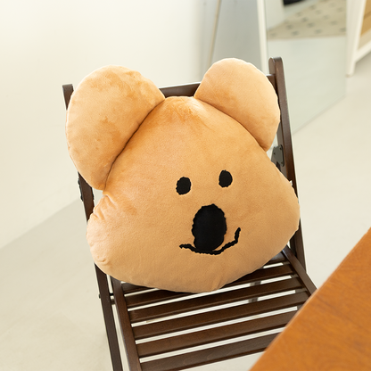 Dinotaeng Fluffy QUOKKA Face Cushion 攬枕