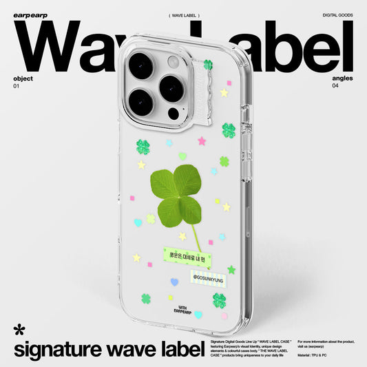 LUCKY-CLEAR (Wave Label Clear Case)