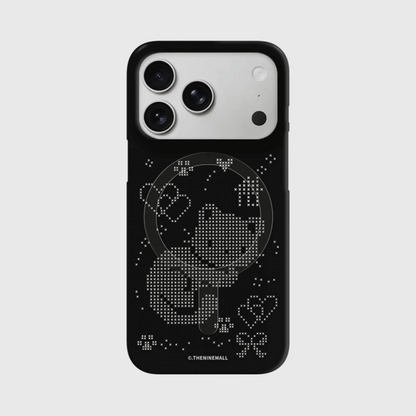 Hey Cat Stitch Phone Case (Hard/Card Storage/Magsafe)
