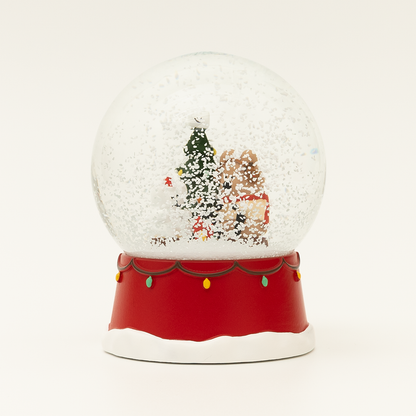 Dinotaeng Tales around the bonfire snow globe