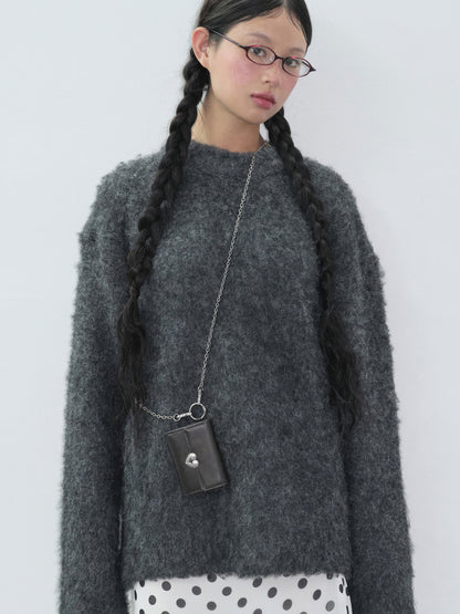 [Exclusive] Fennec Hearty Flap Wallet with O ring - Brown