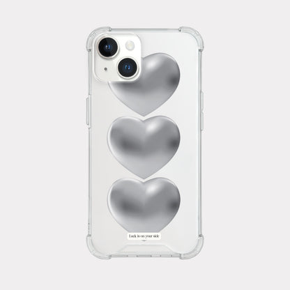 Lucky Heart Phone Case (Clear/Tank Clear/Clear card storage)