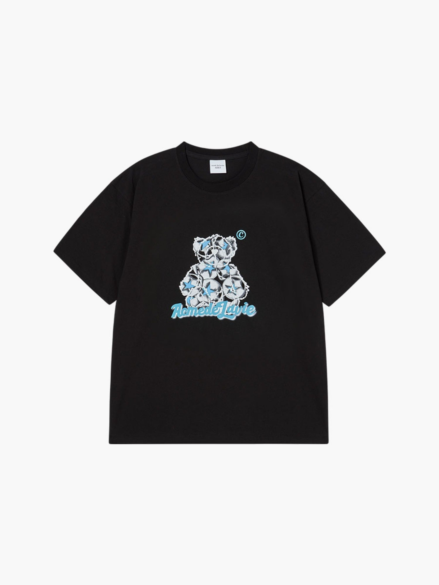 【ADLV】 STAR BEAR SHORT SLEEVE T-SHIRT / 追跡付 HOSHI X ADLV] Star Bear Short Sleeve T-Shirt (3色