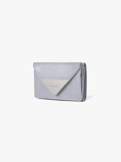 Fennec Crinkle Triple Wallet-Misty Lavender