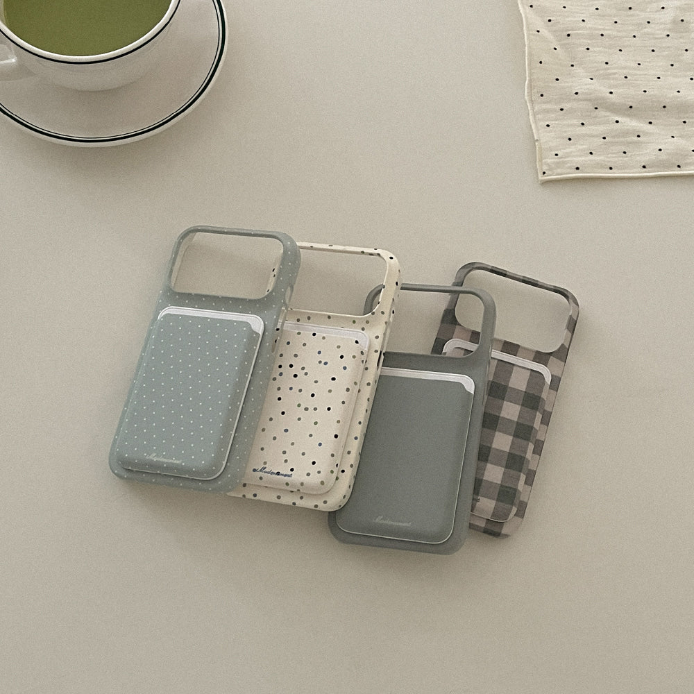 Matcha Mood Phone Case (Hard/Card Storage/Magsafe)