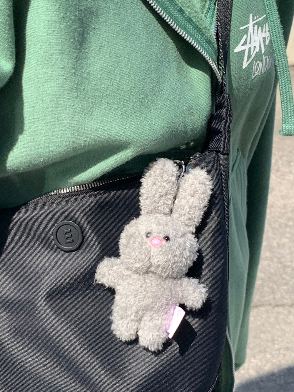 Olivet Mini Fluffy Rabbit Keyring (올톡이) (2色)