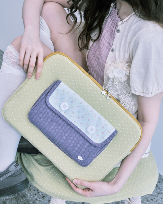 Cozing Big pocket notebook pouch_olive