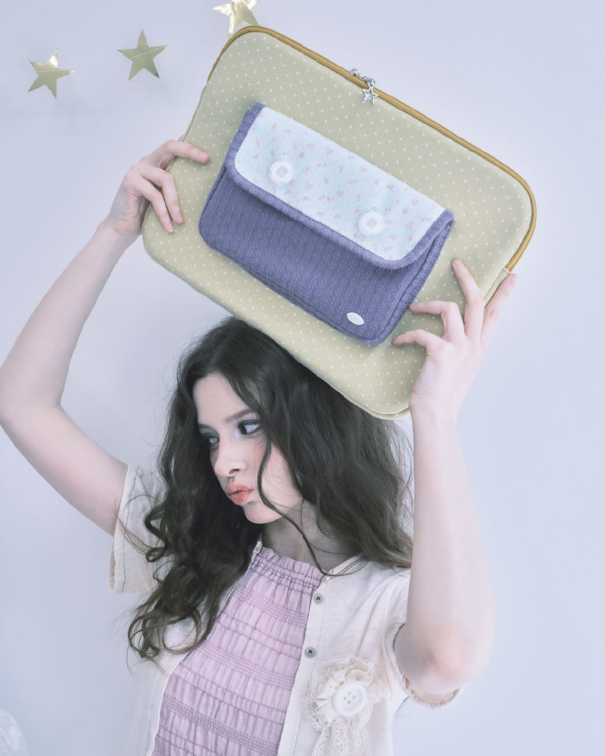 Cozing Big pocket notebook pouch_olive