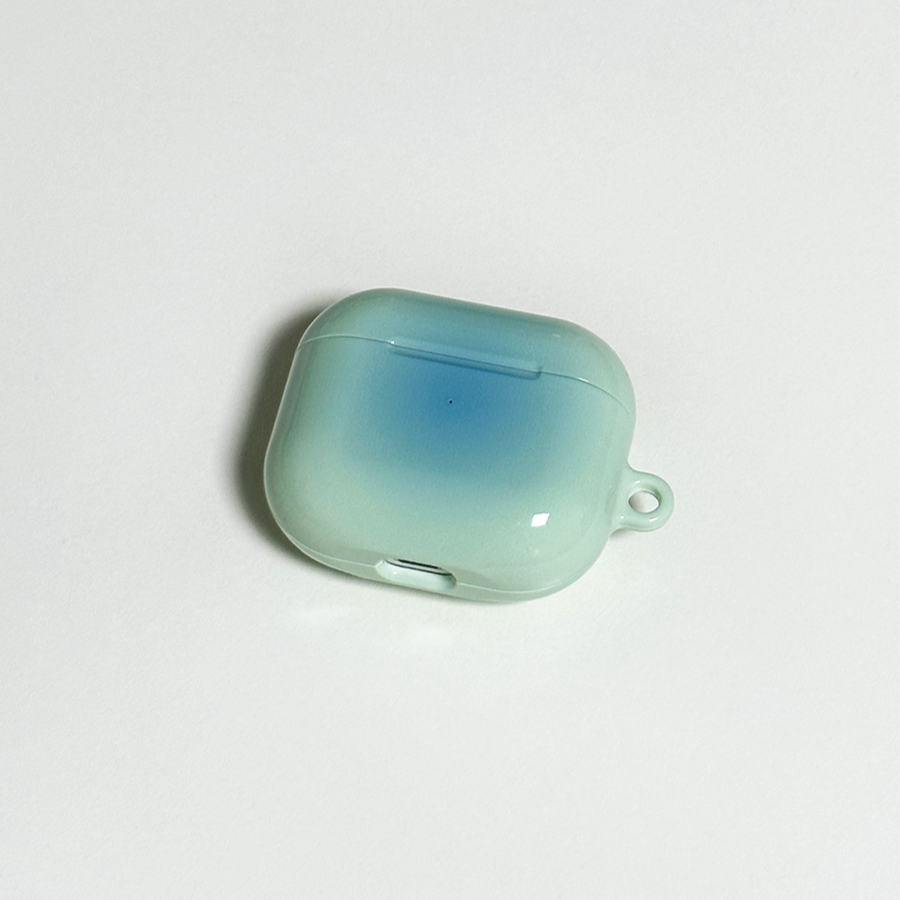 Tiny Weather Blush (Blue green) Airpods Case