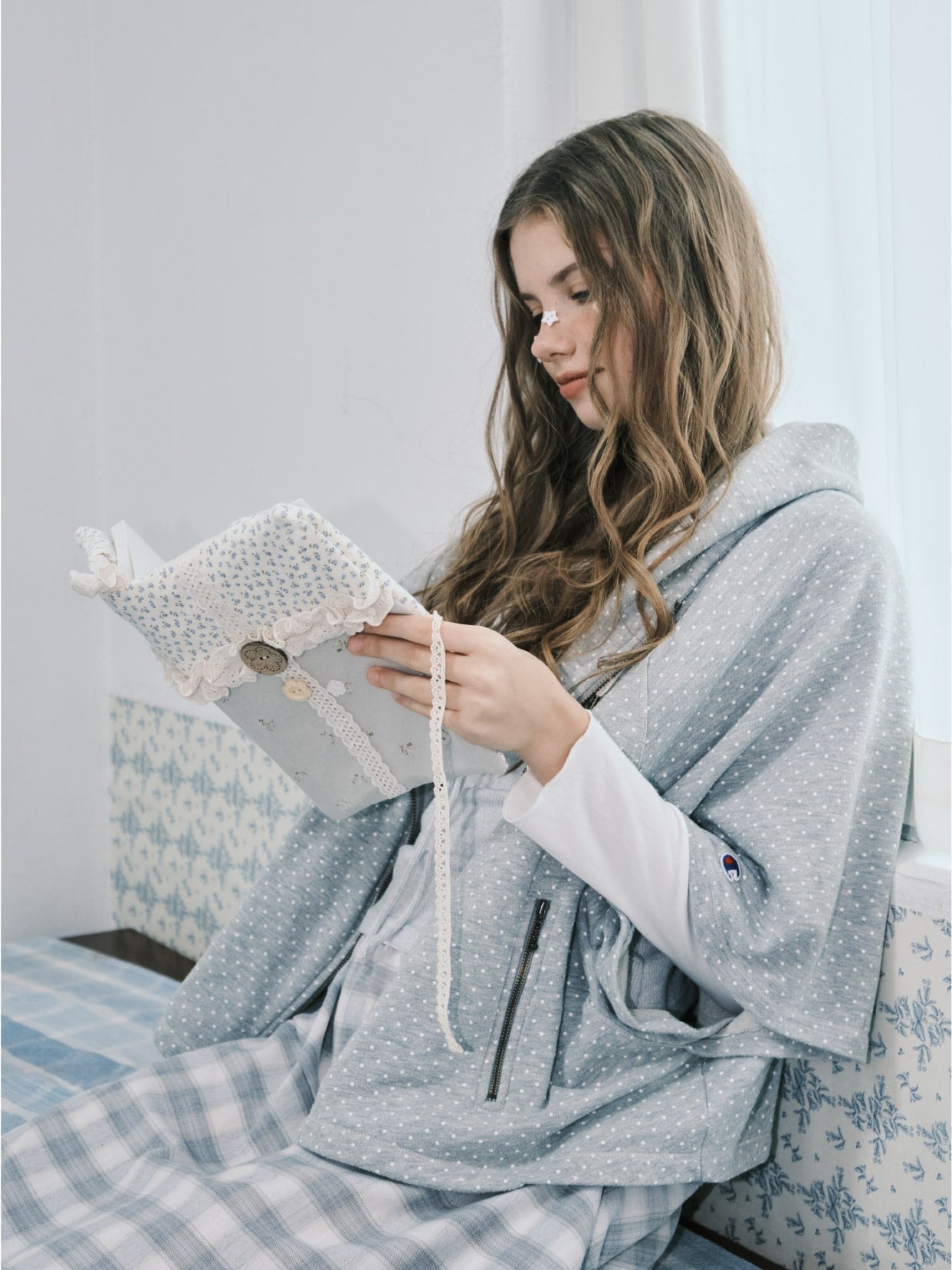 Cozing A5 Blomming book cover (2色)