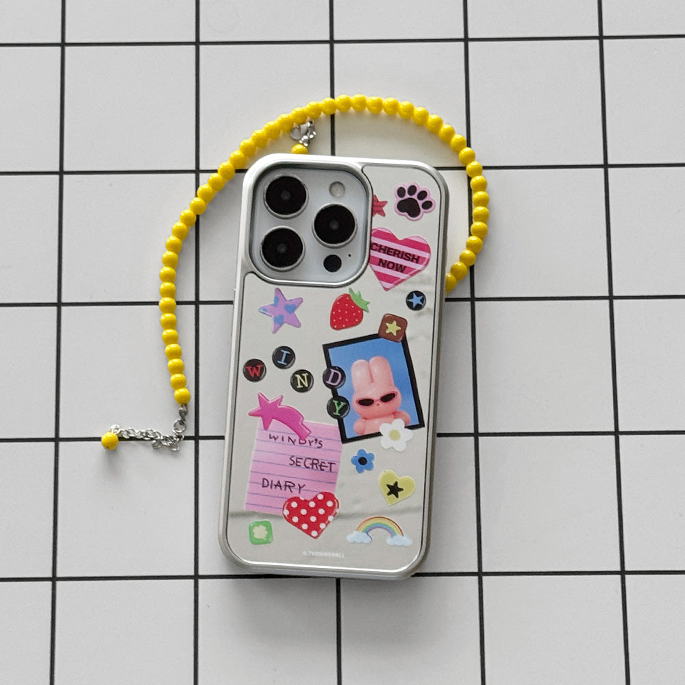 Windys Secret Diary Phone Case (Mirror silver bumper case)